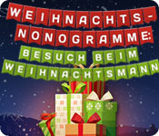 Weihnachts-Nonogramme: Besuch beim Weihnachtsmann