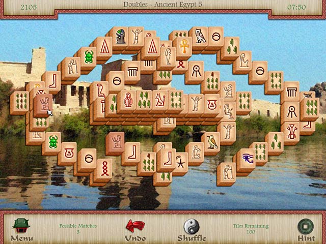 Free Mahjong. Play object tiles MahJongg solitaire game online.