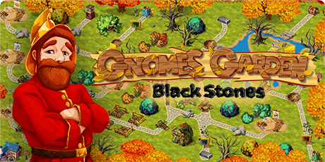 Gnomes Garden: Black Stones