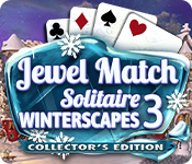 Jewel Match Solitaire Winterscapes 3 Collector's Edition